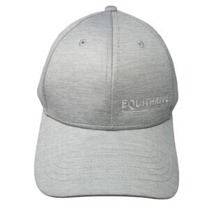 Equithrive Slideback Baseball Cap Gray One Size Adjustable 6 Panel Sportsman